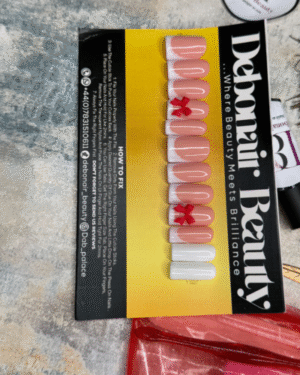 Bow French Tip Nails