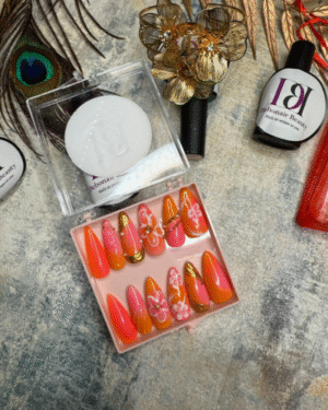 Tropical Blossom Press-On Nails