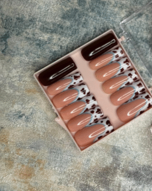 Mocha Cowgirl Press-On Nails