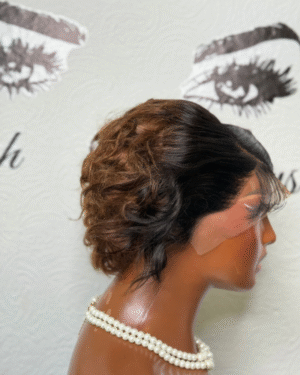 13 by 4 Frontal Cocoa Pixel Cut