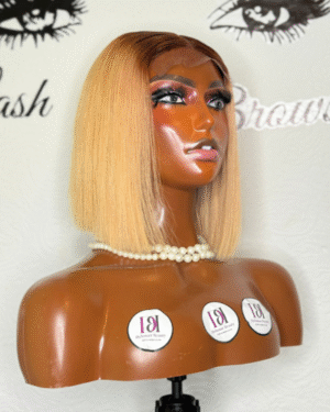 10 Inches Blonde City Bone Straight Wig