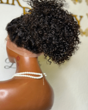 14 inches 360 pixel curls  wig